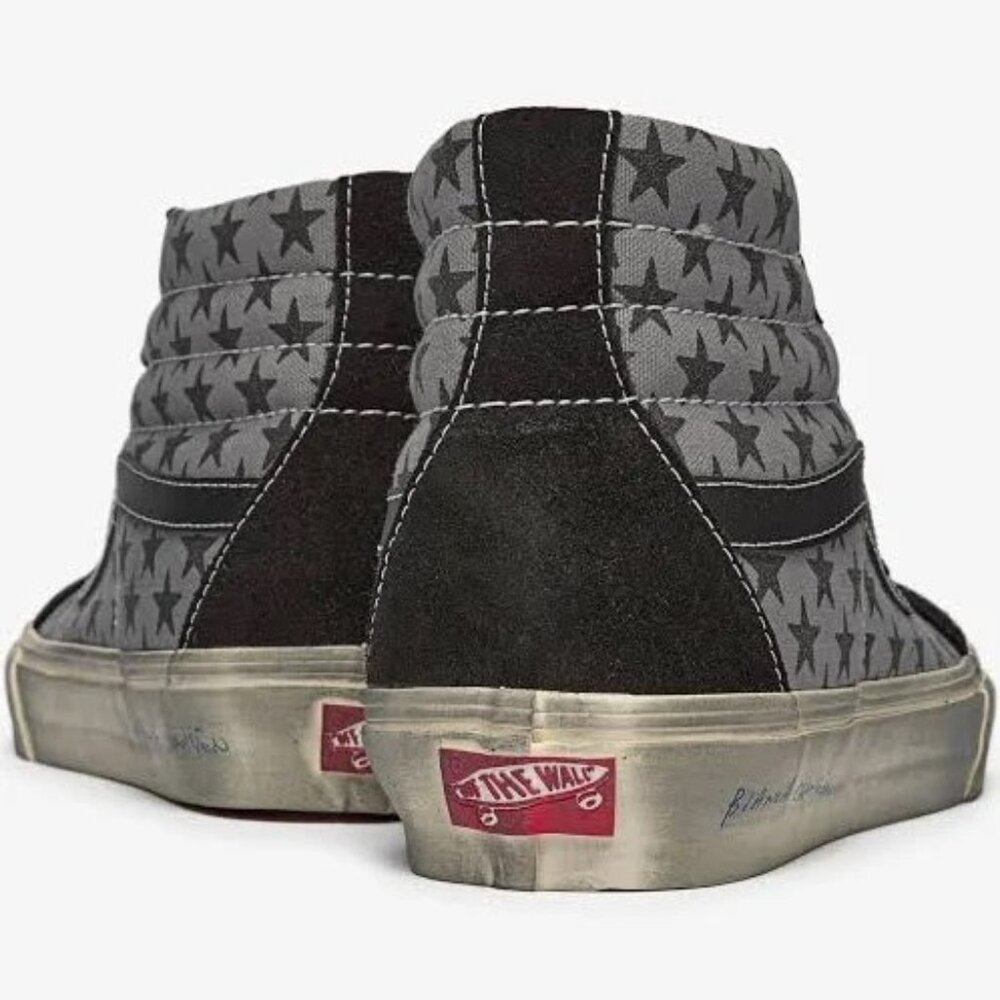 Vans Sk8-Hi Bianca Chandôn Reissue VLT LX ‘Stressed Black’, sz11 NWT Rare